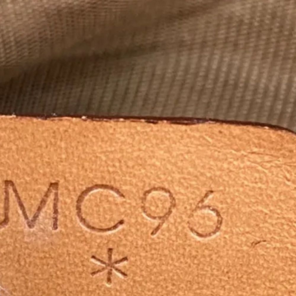 CELINE Macadam Blason Triumph Dark Brown Hand Bag Leather Stripes Authentic - Picture 10 of 17